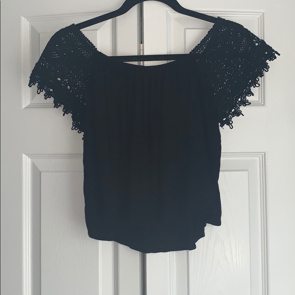 Francesca’s Miami brand off the shoulder top